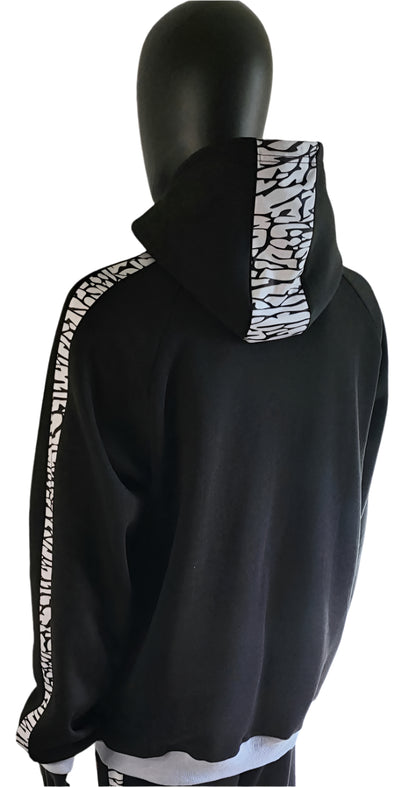 "BLACK CEMENT" HOODIE